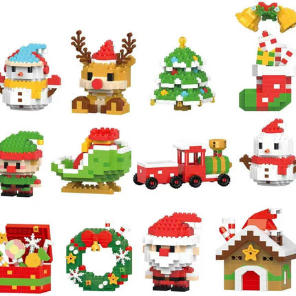 Christmas Blocks Toy Set 2025 – Building Set for Kids, Adults & Gifts