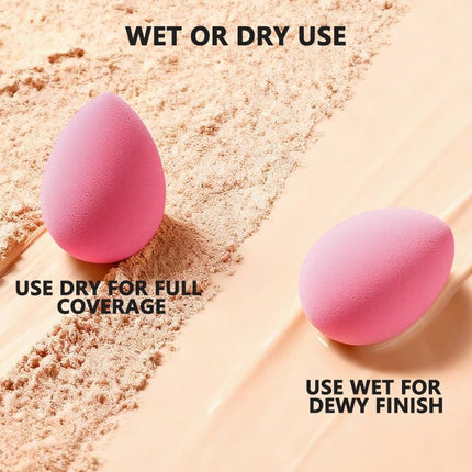 6PCS Latex-Free Makeup Sponge Set, Soft Beauty Blenders for Foundation & Concealer