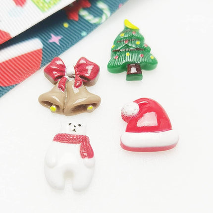 100PCS Mixed Flatback Resin Buttons | Scrapbooking & Christmas Crafts