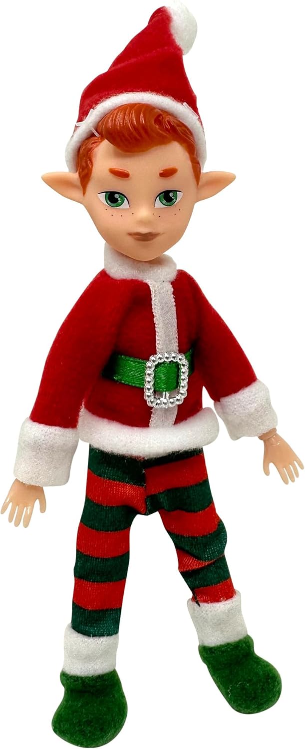 Poseable Christmas Elf Dolls – Adorable Shelf Sitters for Your Home