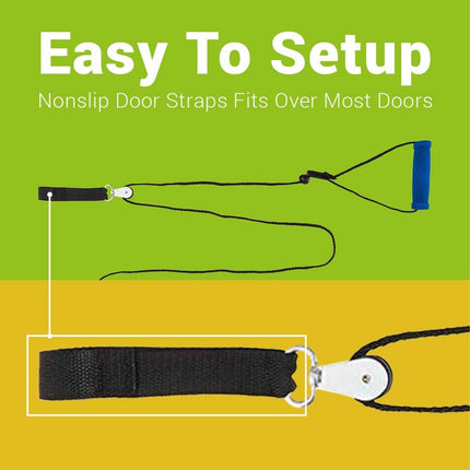 Shoulder Rehab Pulley System for Physical Therapy and Stroke Recovery
