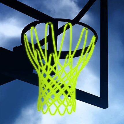 Nightlight Basketball Net – Glow Solar Outdoor Nylon Hoop for Night Play