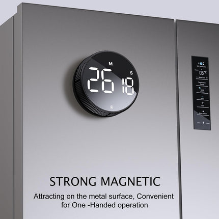 Smart Kitchen Timer with LED Display – Adjustable Volume & Brightness