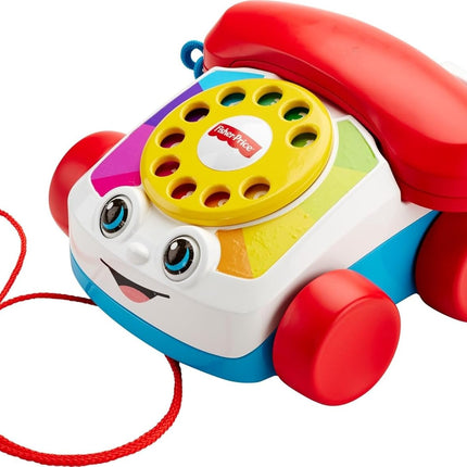 Classic Chatter Telephone Pull Along Toy with Rotary Dial for Toddlers