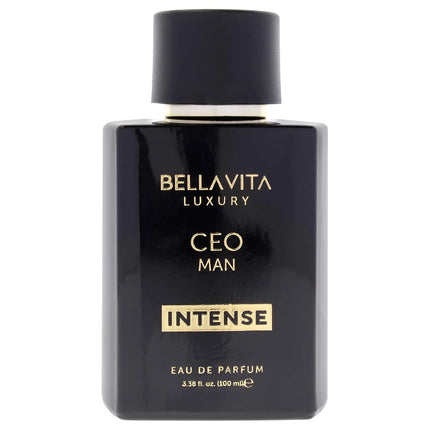 BellaVita Luxury CEO Man Intense Eau de Parfum 100ml Aromatic Amber Cologne