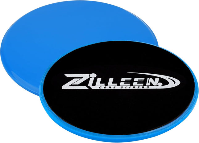 2 Pack Exercise Sliders Fitness Discs for Pilates Core Workout Men Women