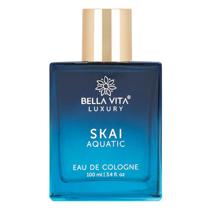 BellaVita SKAI Aquatic & Honey Oud Unisex Perfume Duo Set 2 x 100ml