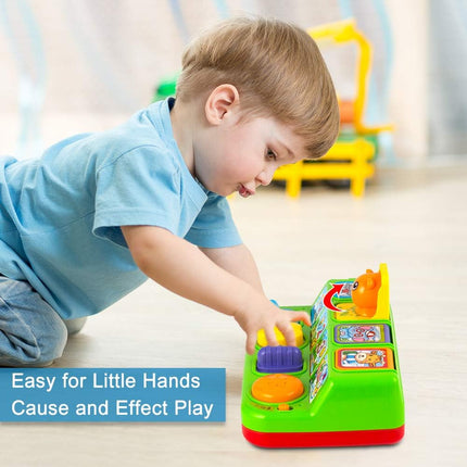 Interactive Baby Toy with Music & Animal Sounds for 9–18 Month Kids