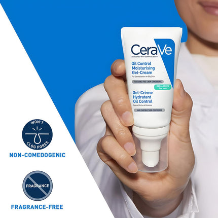 Oil Control Moisturizing Gel Cream Niacinamide HA Non Comedogenic Face Care