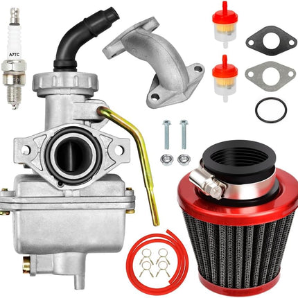 PZ20 Carburetor Kit for 50cc-125cc Chinese ATV Go Kart Pit Dirt Bike 4 Stroke