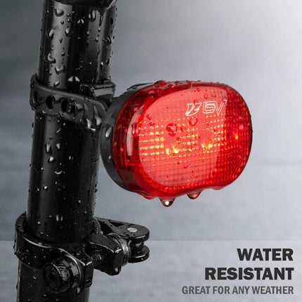 Super Bright Bike Lights – Waterproof Front & Rear Quick-Release Bicycle Set