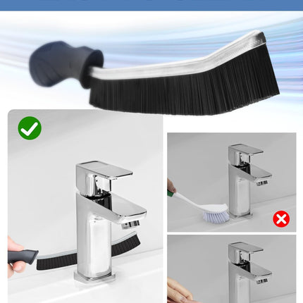Crevice Cleaning Brushes – Perfect for Tight Spaces in Bathroom, Kitchen, & More