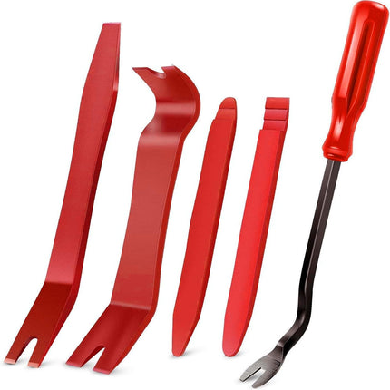 5 PCS Nylon Auto Trim Removal Tool Kit – No-Scratch Tools for Car Panel & Dashboard