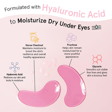 Award Winning Under Eye Mask Gel Patches for Dark Circles & Puffy Eyes