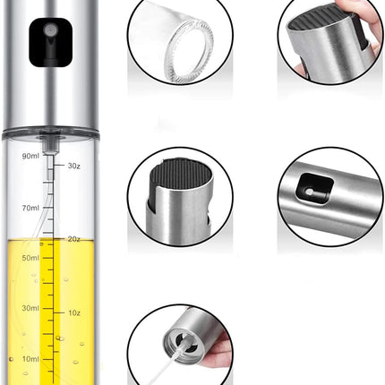Oil Sprayer for Cooking 100ml Olive Oil Spritzer for Air Fryer Salad BBQ Roasting