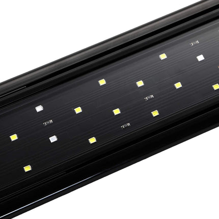 12 Inch Full Spectrum LED Aquarium Light for Freshwater Fish Tanks with Extendable Brackets
