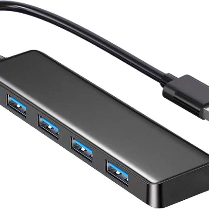 USB 3.0 4 Port Hub USB Splitter for Laptop PC Desktop Plug and Play