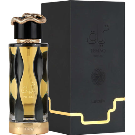 Lattafa Teriaq Intense Perfume Unisex 100ml Eau de Parfum Oriental Spicy Fragrance