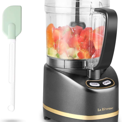 Compact 2-Cup Food Processor 200W for Mincing, Grinding and Pureeing
