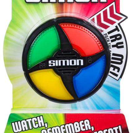 Simon Micro Series Electronic Game, Classic Gameplay for Kids 8+