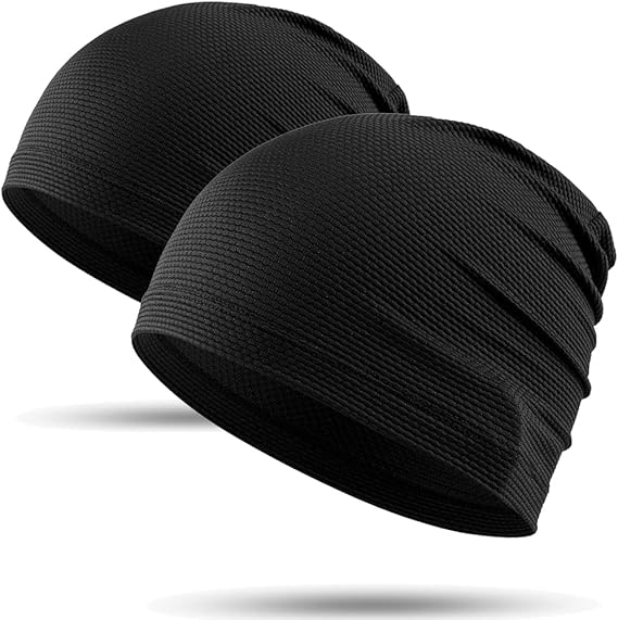 Cooling Skull Cap – 1/2 Pack, Breathable Mesh, Men & Women, Running & Gym