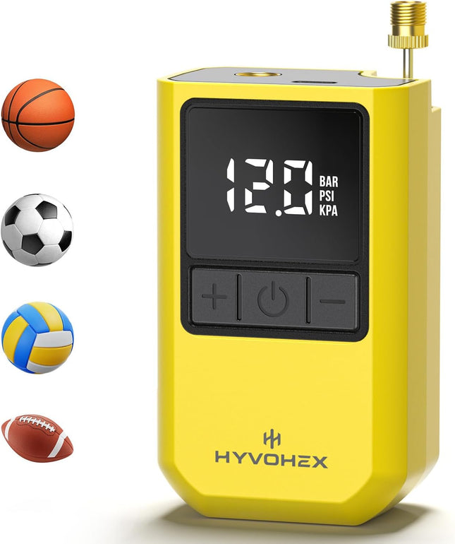 Portable Electric Ball Pump – Fast Inflation for Basketball, Soccer & Volleyball