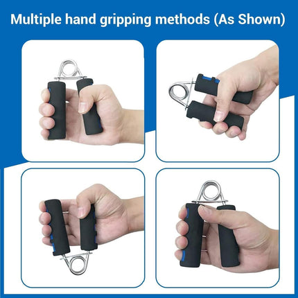 Hand Grip Strengthener Set – 2 Pack, Foam Finger & Wrist Exerciser