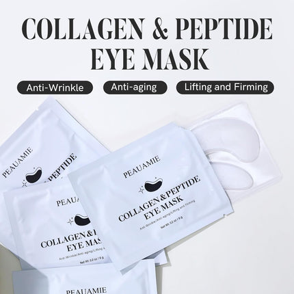 30 Pairs Hydrating Under Eye Patches Collagen Peptide Facial Treatment