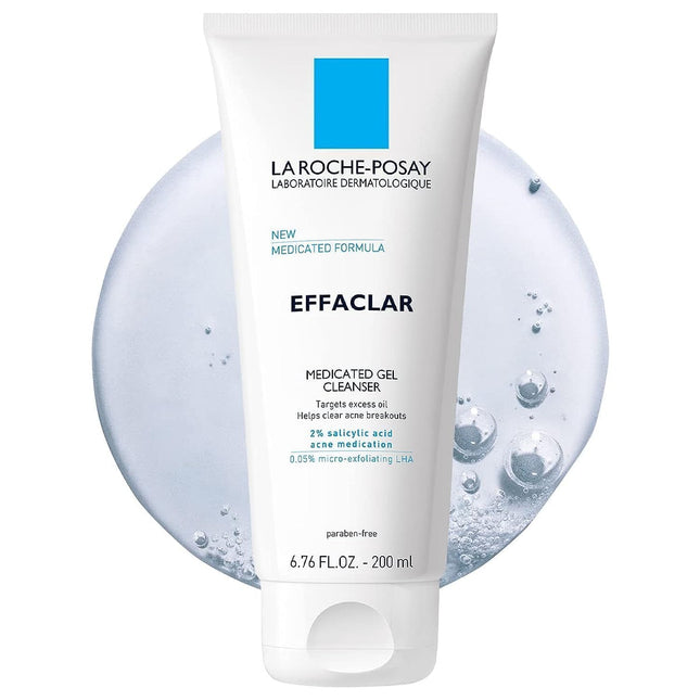 Effaclar Medicated Gel Cleanser – 2% Salicylic Acid, Acne & Oil Control
