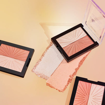 MegaGlo Blushlighter, Blendable Blush & Highlighter, Shimmery Metallic Finish, Highlight Makeup