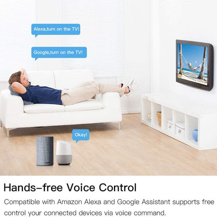 WiFi IR Control Hub for Smart Appliances – Voice & Tuya/Smart Life App