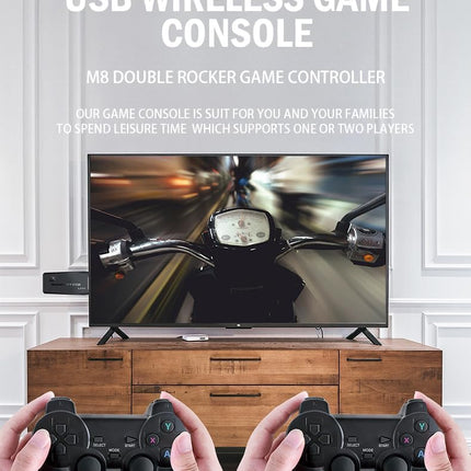 2026 Retro Gaming Console, 20,000+ Games, 4K TV Stick, 2 Wireless Controllers