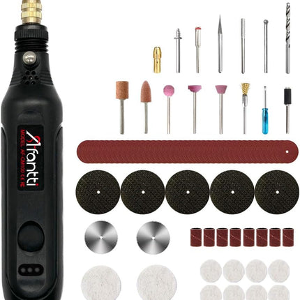 Mini Cordless Rotary Tool Kit – Detail Sander & Grinder with 101 Accessories