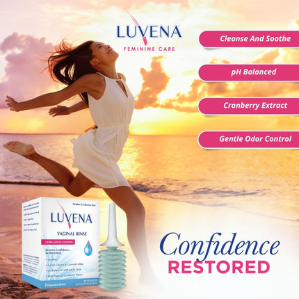 Daily Feminine Rinse – Ultra Gentle pH-Balanced Wash, 2 Pack 3oz Bottles