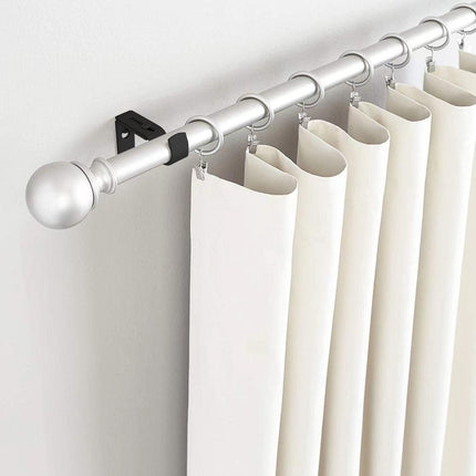 2 Pack Curtain Rod Brackets Adjustable Wall Mount Holders for 1 Inch Rod