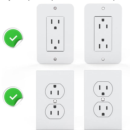 Outlet Shelf Wall Holder – Bathroom & Home Organizer, Holds Up to 10lbs