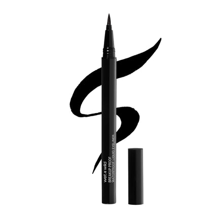Mega Last Breakup Proof Liquid Eyeliner, Waterproof 16HR Wear, Ultra-Fine Brush Black