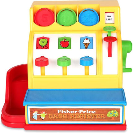 Fisher Price Retro Cash Register Classic Preschool Toy for Kids Ages 2+