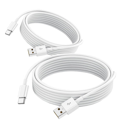 2 Pack USB Type C Cable for CarPlay iPhone Samsung Galaxy and iPad