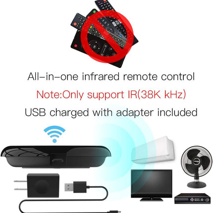 WiFi IR Control Hub for Smart Appliances – Voice & Tuya/Smart Life App