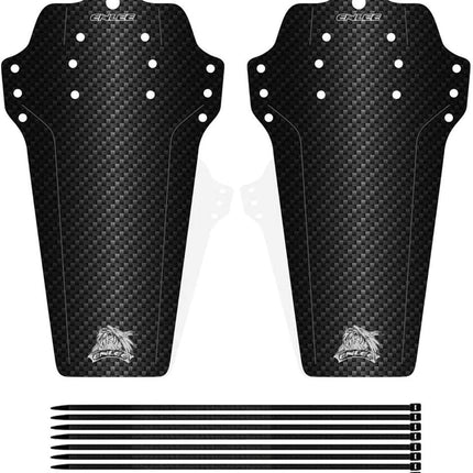 2PCS Mountain Bike Fenders, Front & Rear Extended Mudguards for 26, 27.5 & 29in Bikes