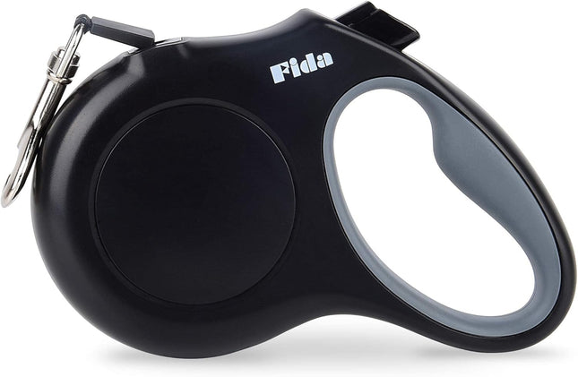 Retractable Dog Leash, 16ft – Tangle-Free, for Small Dogs up to 26 lbs, Black