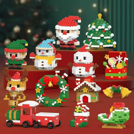 Christmas Blocks Toy Set 2025 – Building Set for Kids, Adults & Gifts