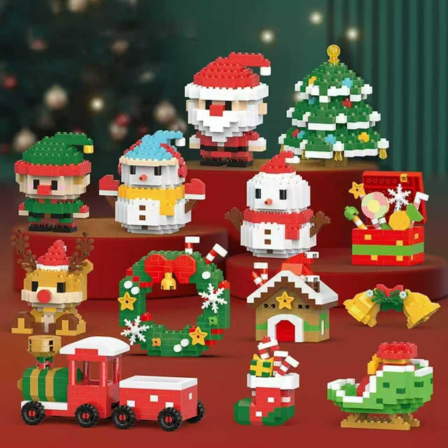 Christmas Blocks Toy Set 2025 – Building Set for Kids, Adults & Gifts