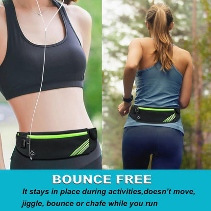 Reflective Running Waist Pack for Jogging, Workout & Outdoor Sports