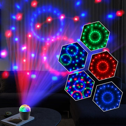 Mini Disco Ball LED Lights – RGB USB Party Decorations for Home & Events