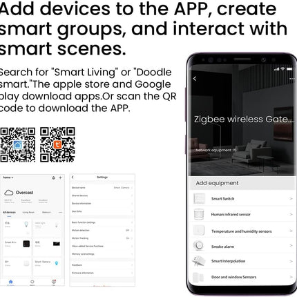 ZigBee 3.0 Smart Hub for Tuya – WiFi & Bluetooth, Alexa & Google Compatible
