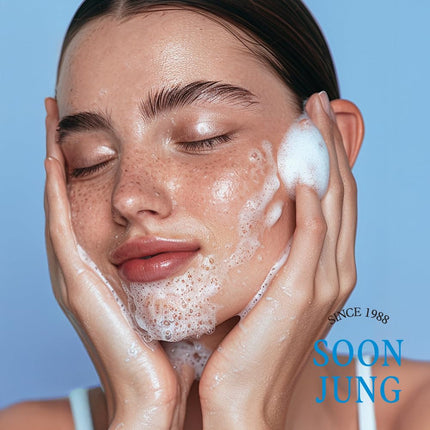SoonJung pH 6.5 Whip Cleanser 5.07 Fl Oz Mild Foaming Face Wash Sensitive Skin