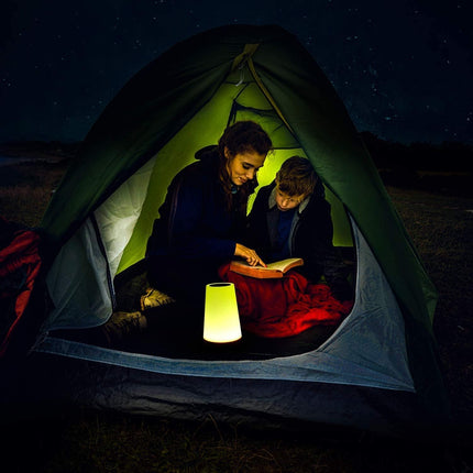 Touch Night Light with 13 RGB Colors, 5 Brightness Levels, Bedroom Lamp