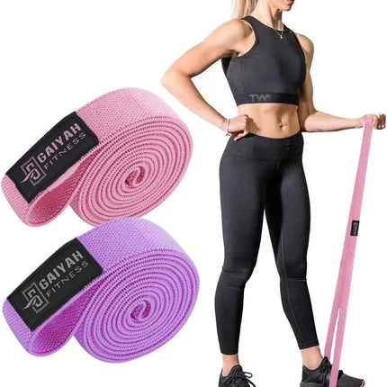 Long Fabric Resistance Bands – Stretch Bands for Workout & Physical Therapy